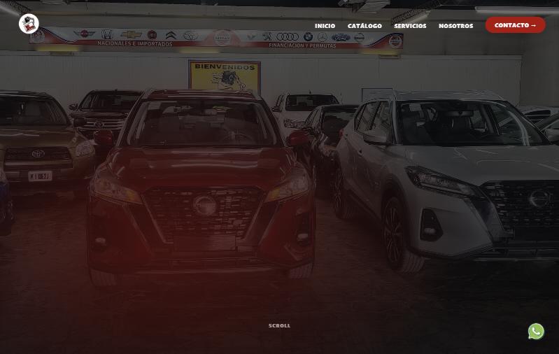 Captura de la web de SuAuto